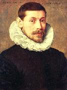 Frans Pourbus Portrait of a Man aged 32 oil painting artist